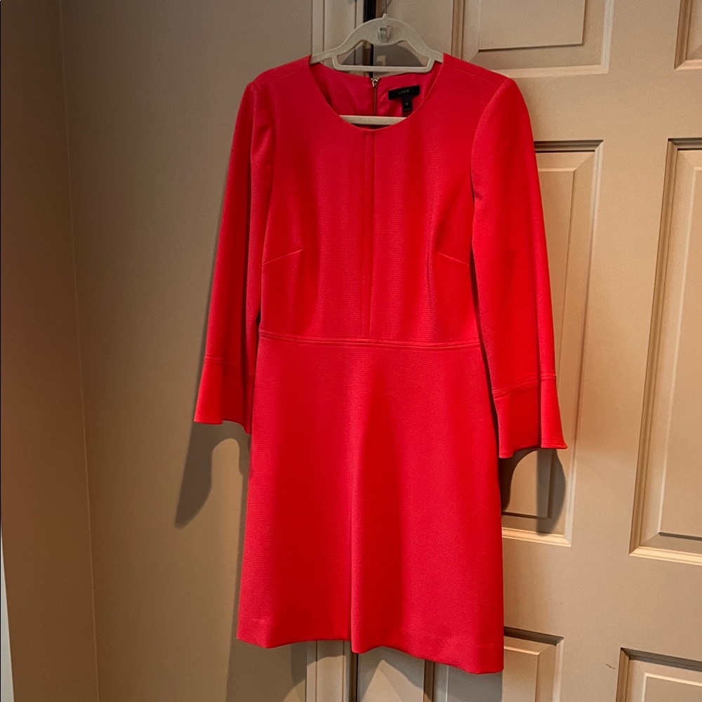 J.Crew Elegant Red Dress